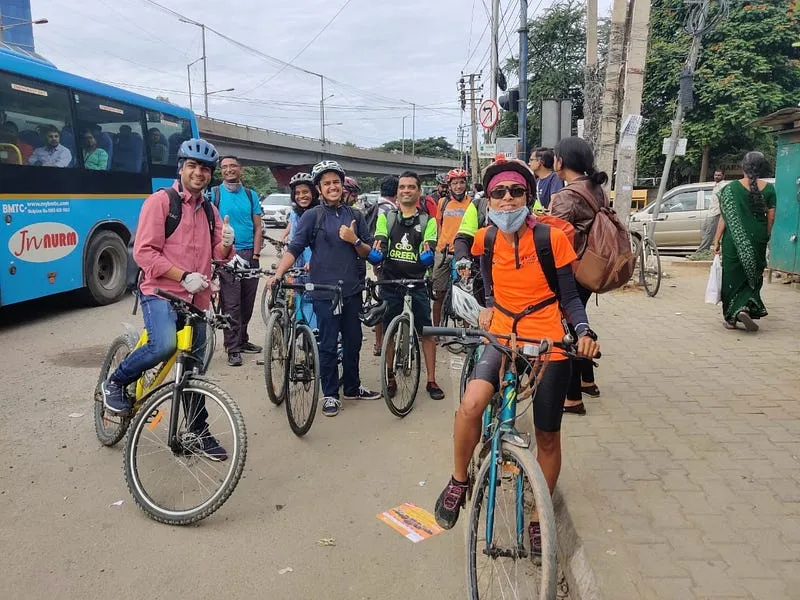 Critical mass riders