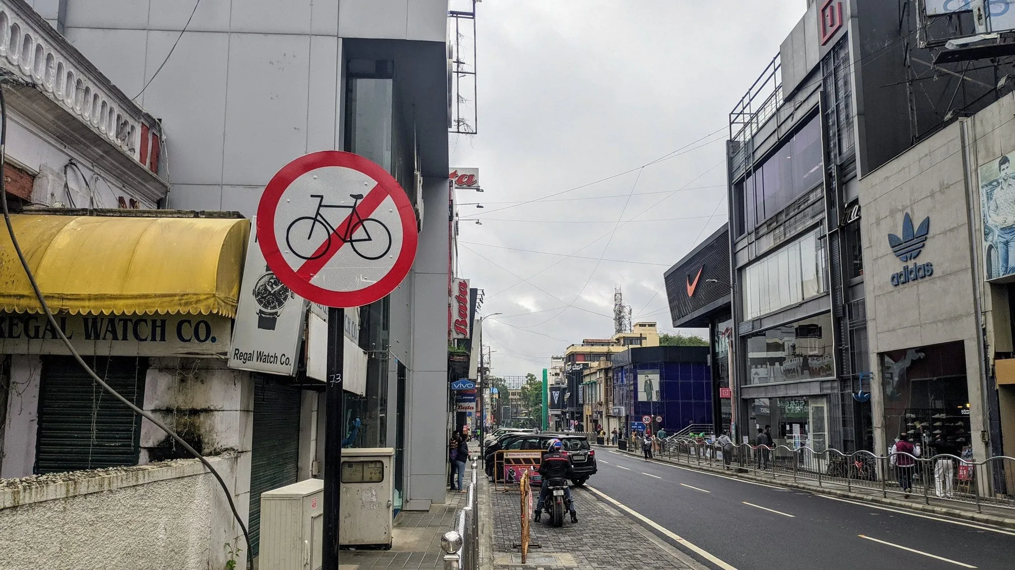 Brigade Road cycling