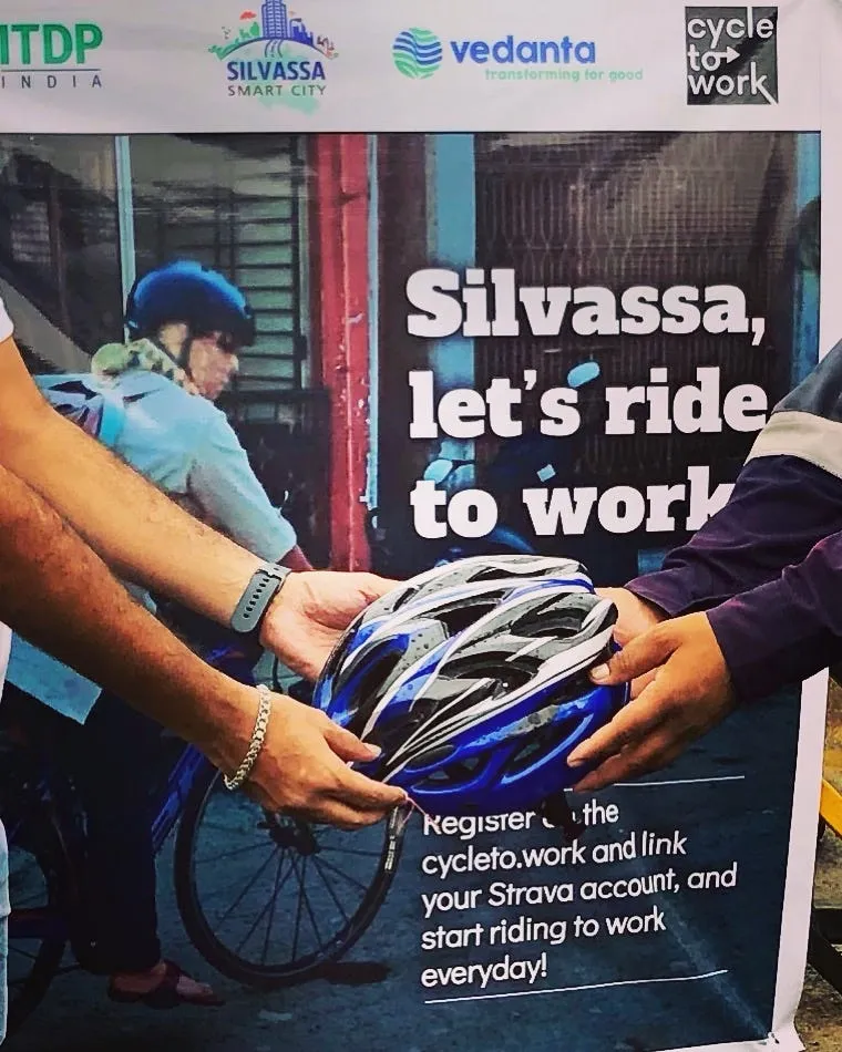 Silvassa Lets ride to work