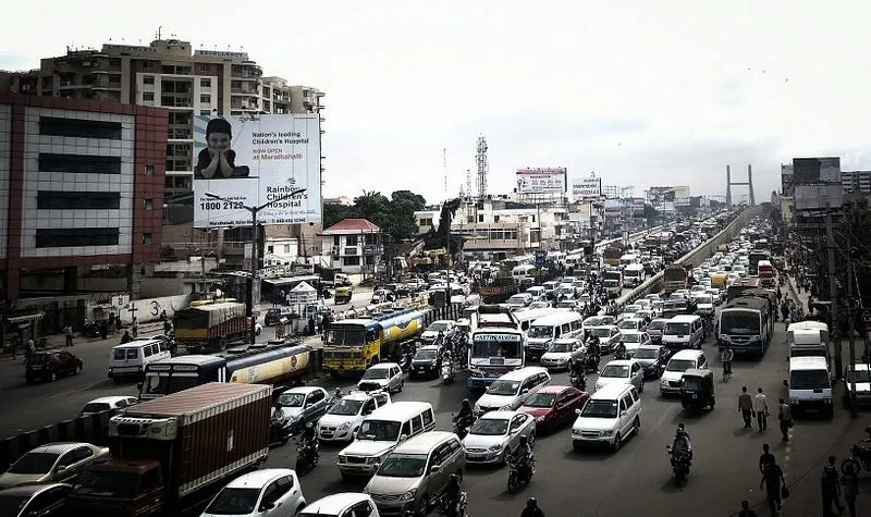 Traffic Jam in Bengaluru